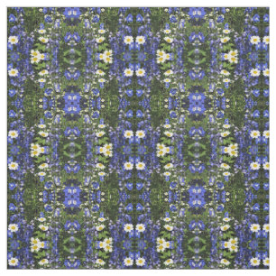 Tela Delfino azul en los jardines