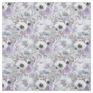 Tela Delicado ramo de anémonas.