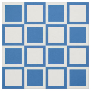 Tela Denim Blue Bold Mod Squings ~ gran escala