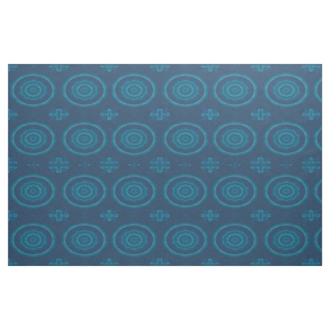 Tela Denim Star Patterned Fabric (Yarda)