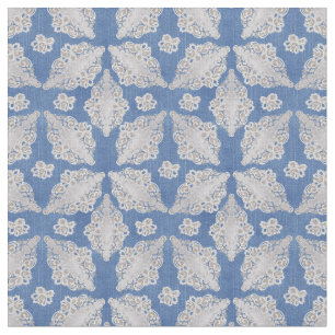 Tela Denim texturizado con repiés sin foco