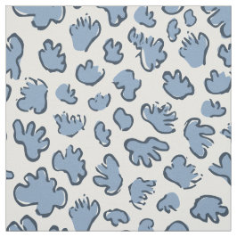 Tela Dense Organic Terrazzo | Abstract Dusty Bluebell 