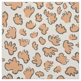 Tela Dense Organic Terrazzo | Abstract Muted Apricot