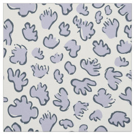 Tela Dense Organic Terrazzo | Abstract Pale Periwinkle