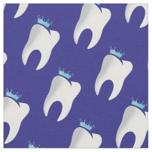 Tela Dentist Dental Clinical Dental Patrón de blanqueam