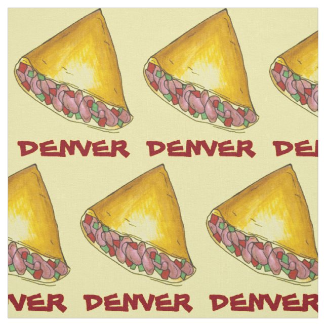 Tela DENVER CO Colorado Omelet Egg Omelet Breakfast (Retal)