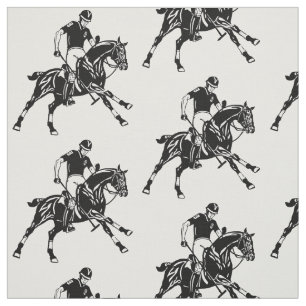 Tela deporte de polo ecuestre