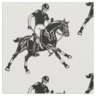 Tela deporte de polo ecuestre
