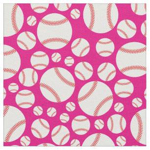 Tela Deportes de béisbol Chicas rosados