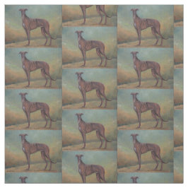 Tela derecha del arte del perro del galgo