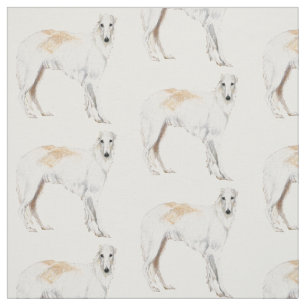 Tela derecha del arte del perro del Wolfhound ruso