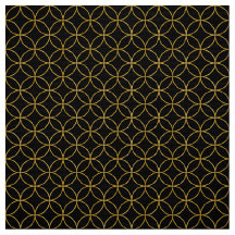 Design1 tradicional japonés - SHIPPO- Black&Gold