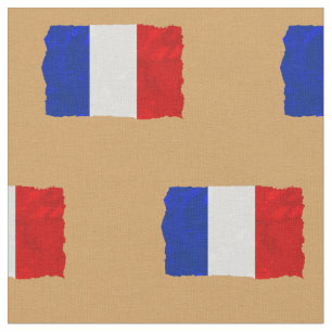 Tela Destaca la bandera francesa en beige