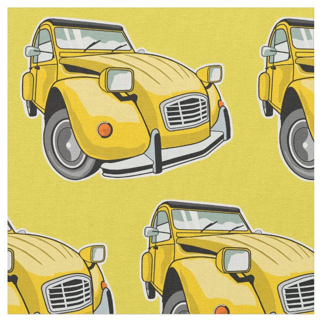 Tela Deux Chevaux (De cerca)