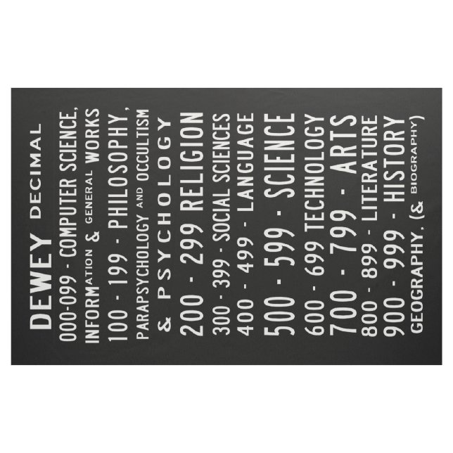 Tela Dewey Decimal Busroll - Barrio Graso ("Cuarto gordo" (fat quarter))