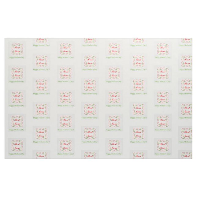 Tela Día de la Madre ("Cuarto gordo" (fat quarter))
