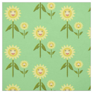 Tela Día de la Madre Sunflowers Patterned