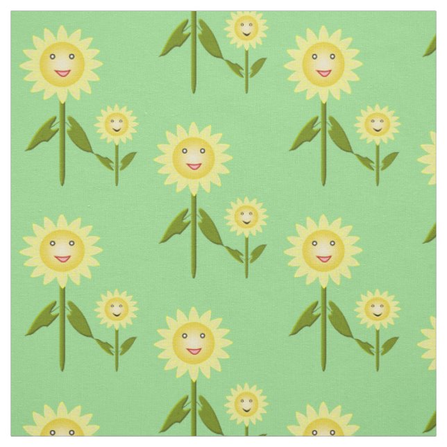 Tela Día de la Madre Sunflowers Patterned (Retal)
