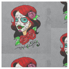 Tela Día de los muertos