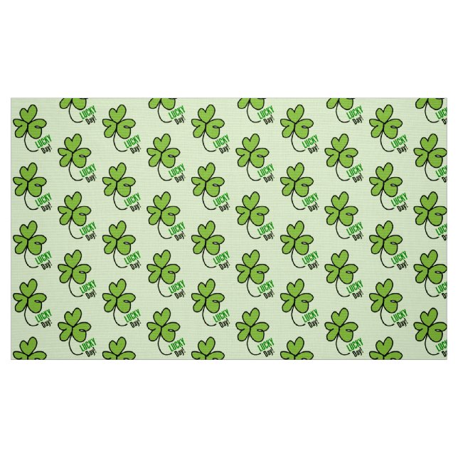 Tela día de suerte ("Cuarto gordo" (fat quarter))