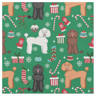 Tela Día festivo de los navidades de perro cangrejo
