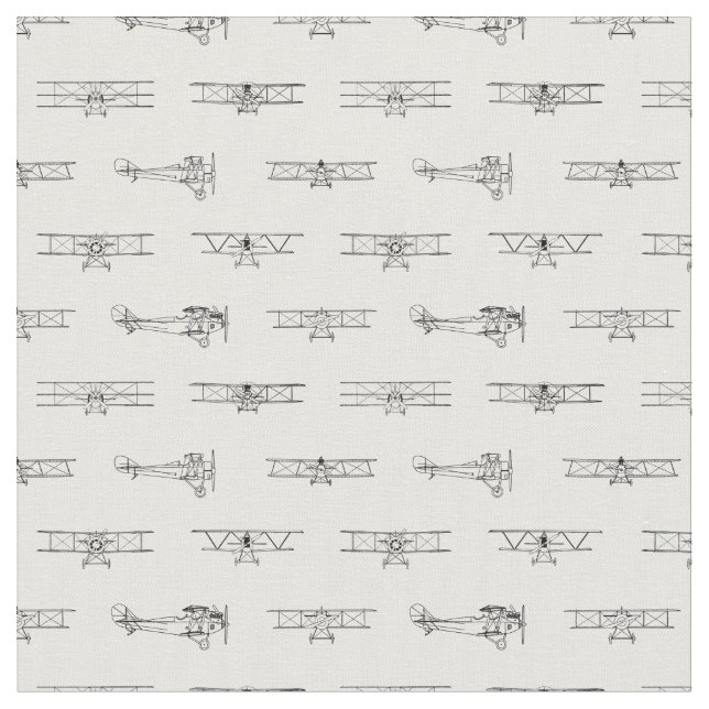 Tela Diagramas de avión Modelo Aviones Vintage (De cerca)