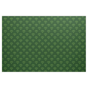 Tela Diamante - Aguacate verde sobre verde oscuro 00330