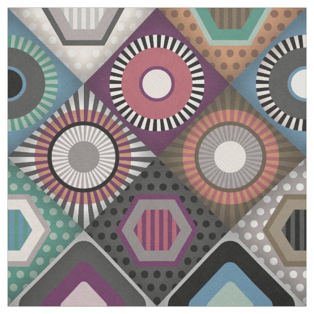 Tela diamante del atardecer (Retal)