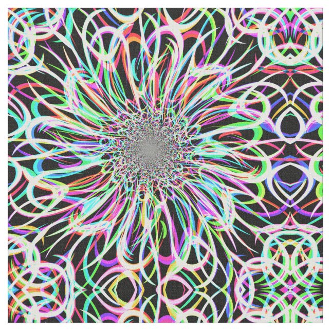 Tela Diamante espectral siete (De cerca)
