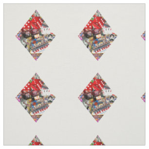 Tela Diamante - forma de carta de juego de Las Vegas
