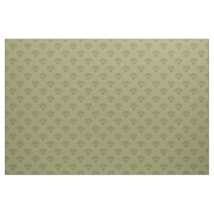 Tela Diamante - Oliva profunda en Khaki