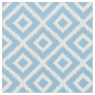 Tela Diamantes de Ikat azul cielo