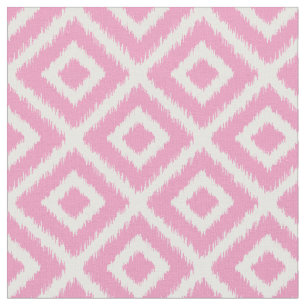 Tela Diamantes de Ikat rosa