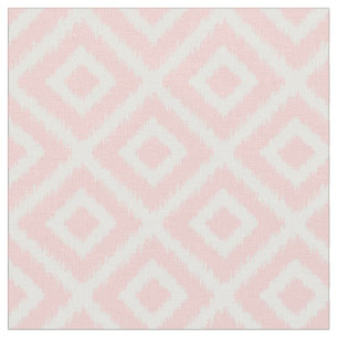 Tela Diamantes de Ikat rosa claro