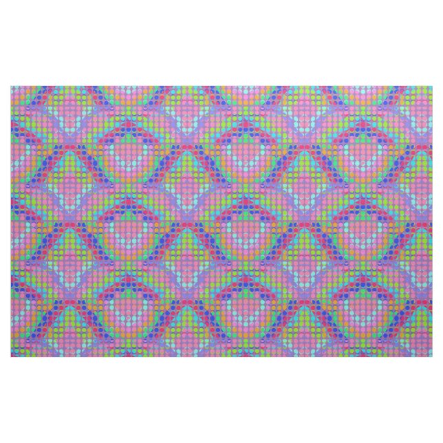 Tela diamantes de polka multicolores Thunder_Cove ("Cuarto gordo" (fat quarter))