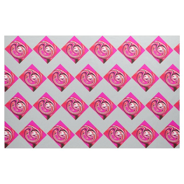 Tela Diamantes rosados ("Cuarto gordo" (fat quarter))