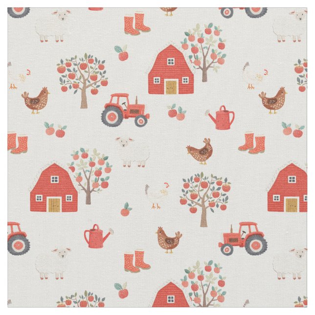 Tela Días tranquilos en el corral (De cerca)