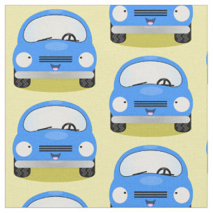Tela Dibujo animado de coche lindo