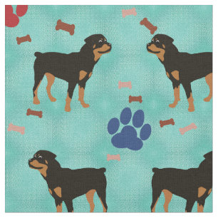 Tela Dibujo animado Rottweiler