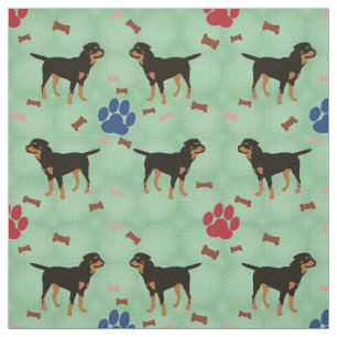 Tela Dibujo animado Rottweiler