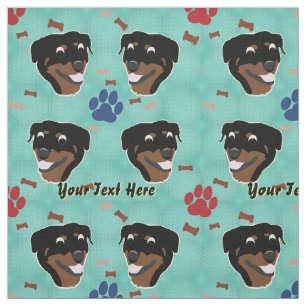 Tela Dibujo animado Rottweiler