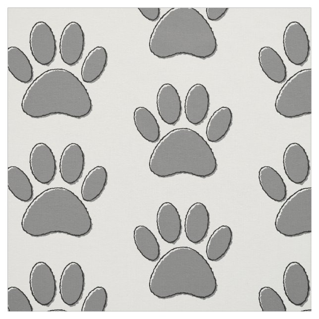 Tela Dibujo de gráfico de cachorros (Retal)