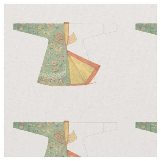 Tela Dibujo de Kimono semiacabado (De cerca)