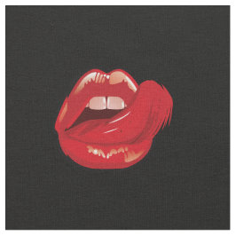 Tela Dibujo de maquillaje labial de moda. Pomade.Gracio