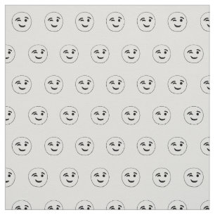 Tela Dibujo esquemático de emoticonos de guiñada