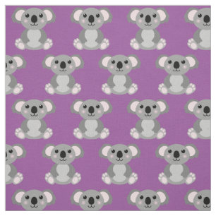Tela Dibujos animados de koalas lindos para niños