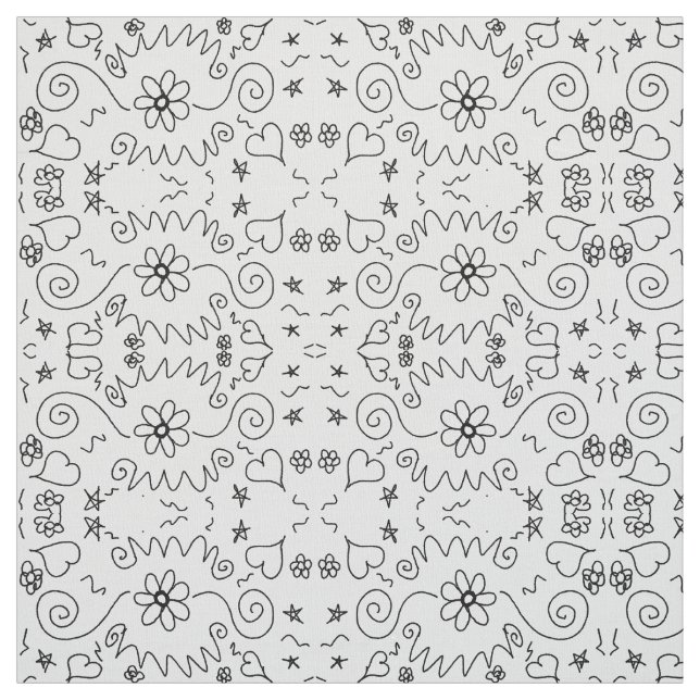 Tela dibujos de patrones (Retal)