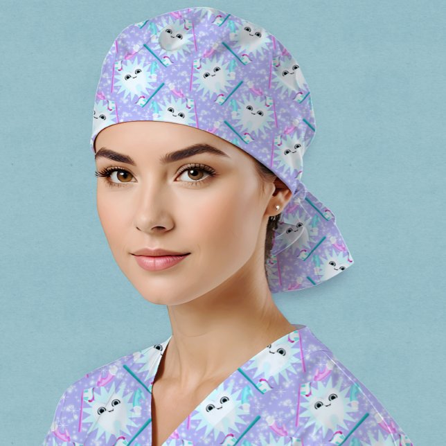 Tela Diente y cepillo de dientes de Kawaii (Subido por el creador)