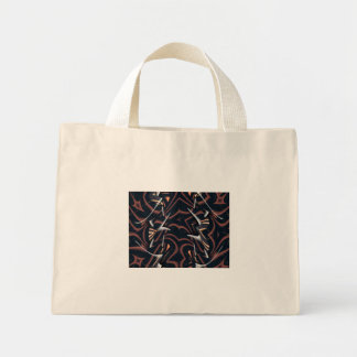 Tela Diminuto Bolso de mano con camuflaje fantástico