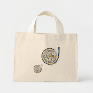 Tela Diminuto Bolso de mano Unravel